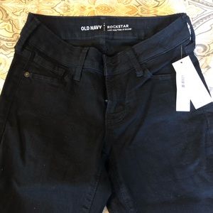 Rock start dark blue skinny jeans